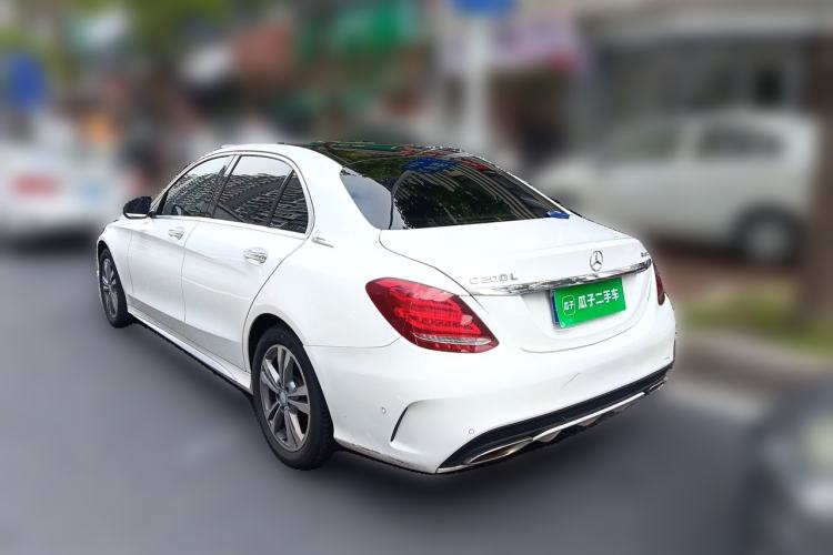 Used Mercedes-Benz C-Class 2017 Facelift C 200 L Sport Edition Rear Left 45 Deg
