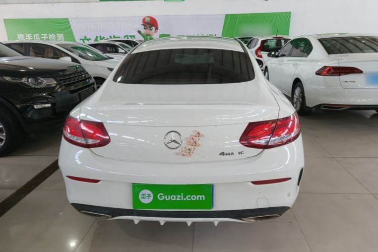 Used Mercedes-Benz C-Class 2017 C 200 4MATIC Coupe Rear