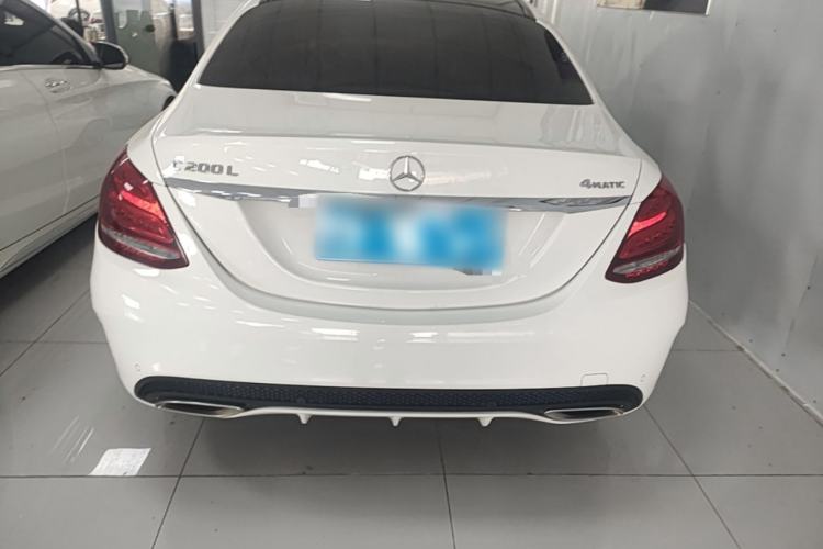 Used Mercedes-Benz C-Class 2017 Facelift C 200 L 4MATIC Sport Edition Rear