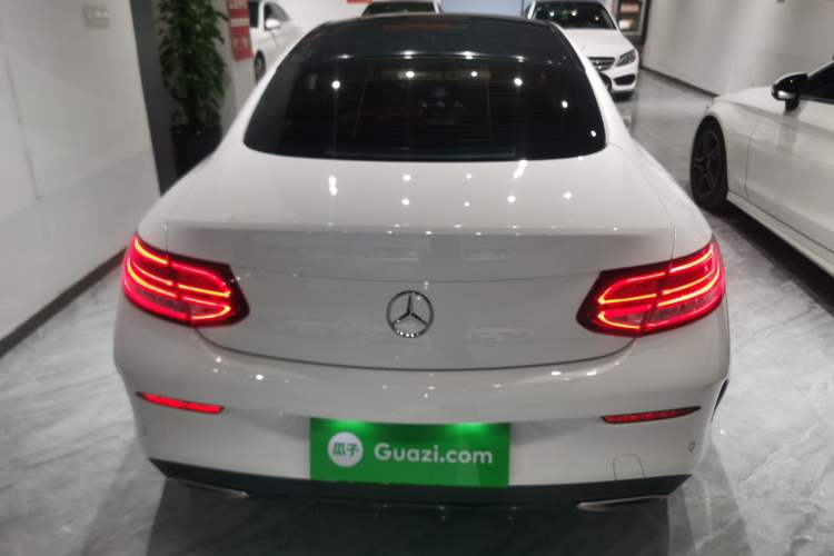 Used Mercedes-Benz C-Class 2017 Facelift C 200 Coupe Rear