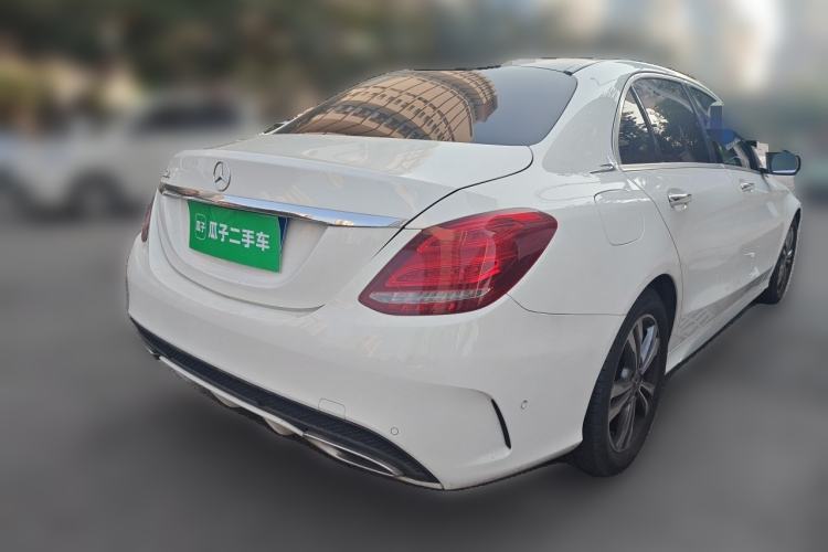 Used Mercedes-Benz C-Class 2017 Facelift C 200 L Sport Edition Rear Right 45 Deg
