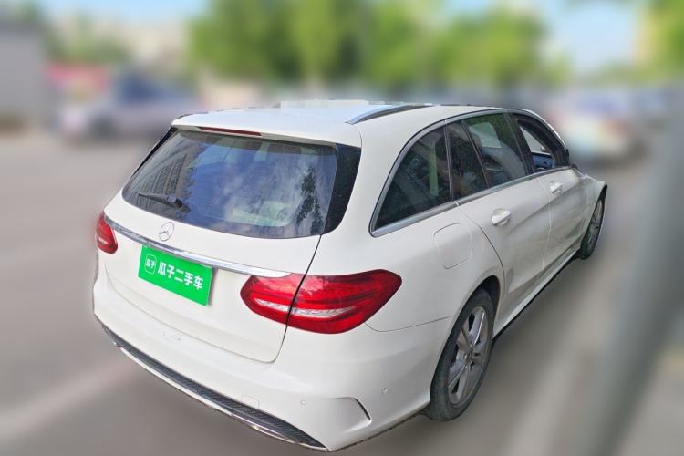 Used Mercedes-Benz C-Class 2017 C 180 Estate Rear Right 45 Deg