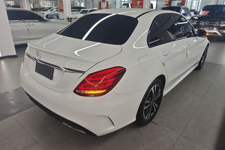 Used Mercedes-Benz C-Class 2017 Restyled C 200 Sport Edition Rear Right 45 Deg