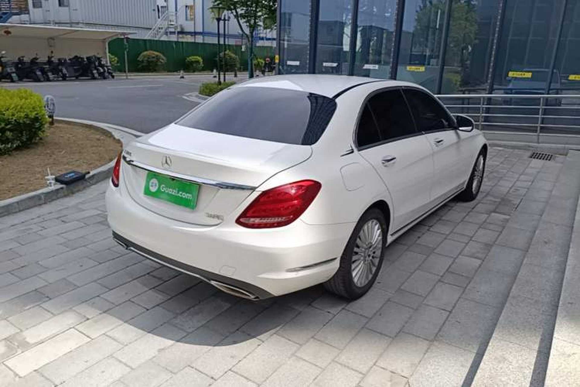 Used Mercedes-Benz C-Class 2017 C 180 L Rear Right 45 Deg