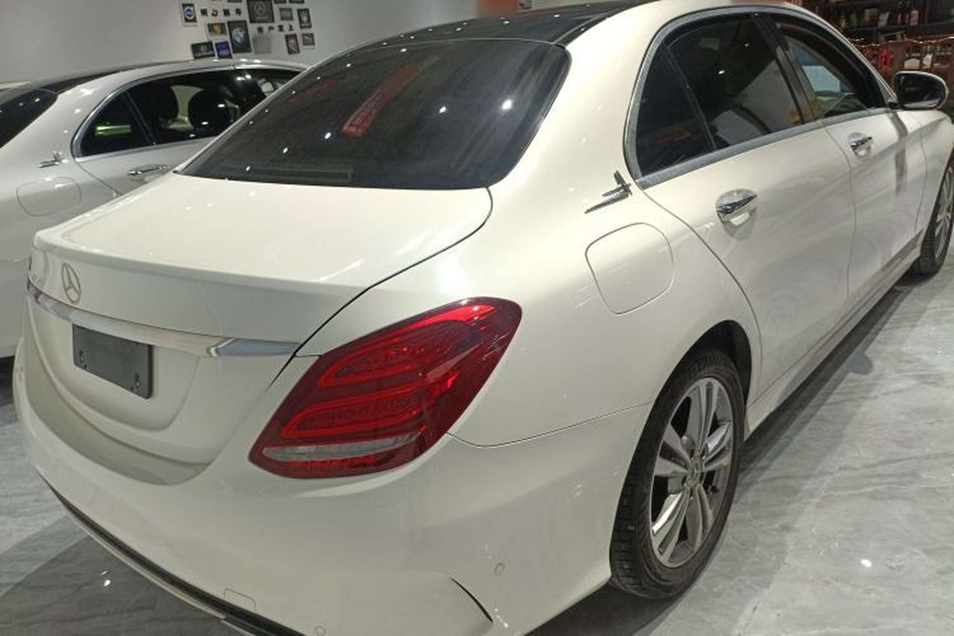 Used Mercedes-Benz C-Class 2017 Facelift C 200 L Sport Edition Rear Right 45 Deg