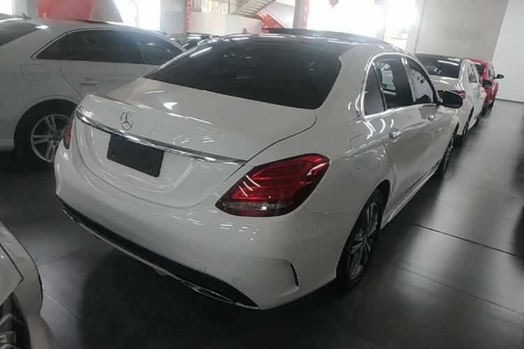 Used Mercedes-Benz C-Class 2017 Facelift C 200 L Sport Edition Rear Right 45 Deg