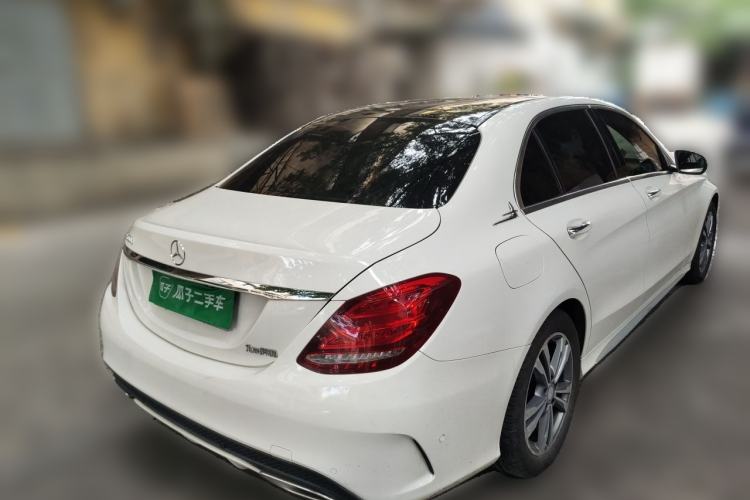 Used Mercedes-Benz C-Class 2017 C 200 L Sport Edition Rear Right 45 Deg