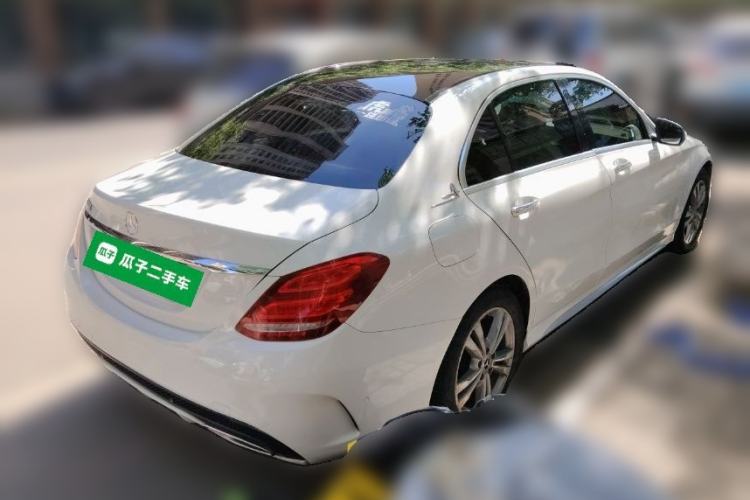 Used Mercedes-Benz C-Class 2017 Facelift C 200 L Sport Edition Rear Right 45 Deg