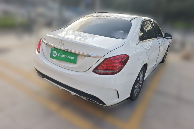 Used Mercedes-Benz C-Class 2017 C 180 L Sport Edition Rear Right 45 Deg