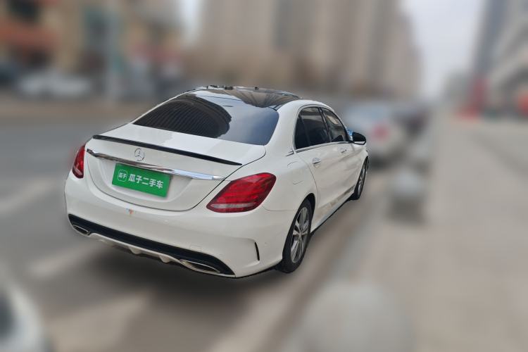 Used Mercedes-Benz C-Class 2017 C 200 L Sport Edition Rear Right 45 Deg
