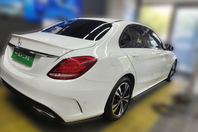Used Mercedes-Benz C-Class 2017 Restyled C 200 Sport Edition Rear Right 45 Deg