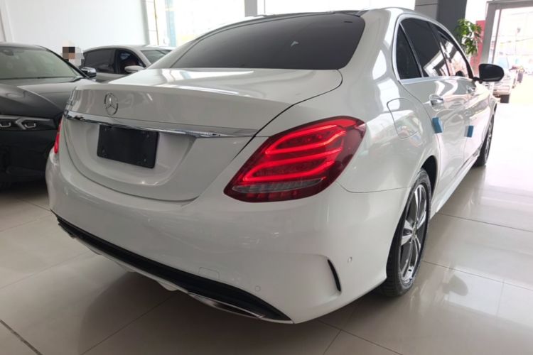 Used Mercedes-Benz C-Class 2017 Facelift C 200 L Sport Edition Rear Right 45 Deg