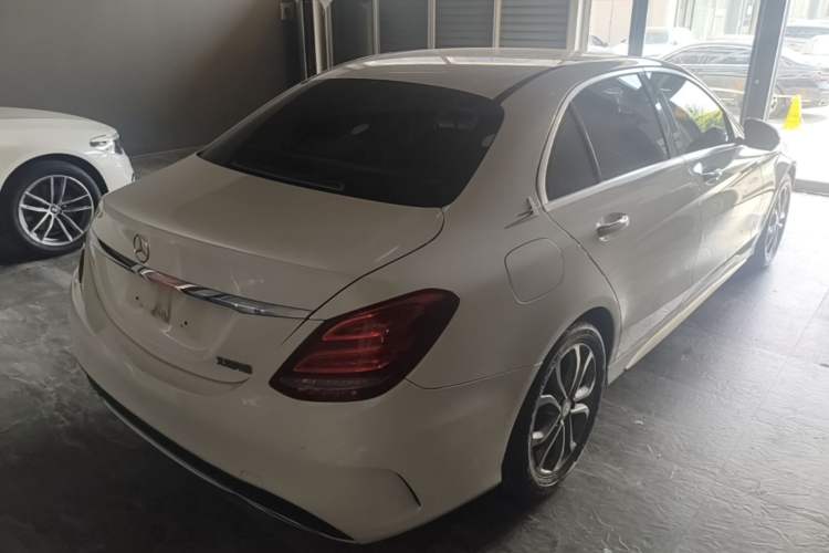 Used Mercedes-Benz C-Class 2017 Revised C 180 L Dynamic Sports Edition Rear Right 45 Deg