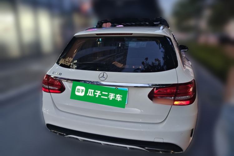 Used Mercedes-Benz C-Class 2017 Facelift C 200 Station Wagon Rear Right 45 Deg