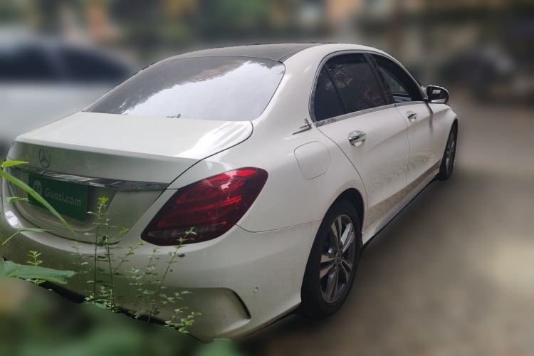 Used Mercedes-Benz C-Class 2017 C 200 L Sport Edition Rear Right 45 Deg