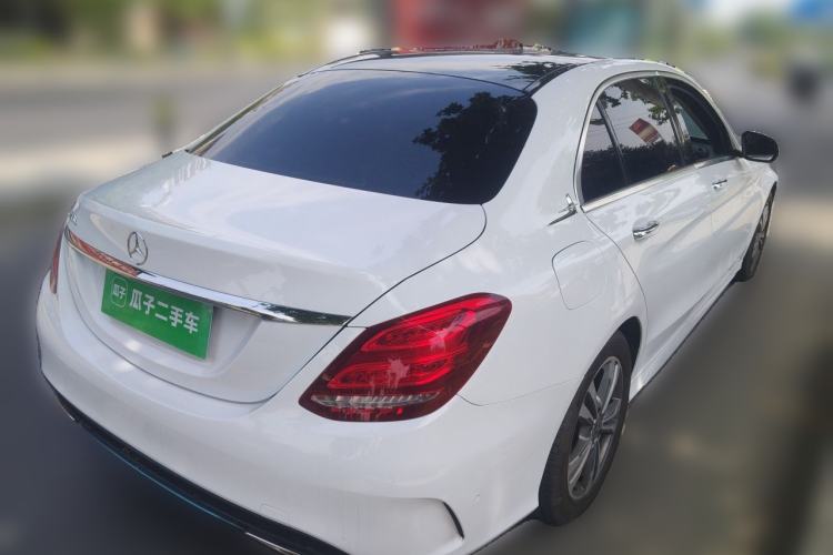 Used Mercedes-Benz C-Class 2017 Facelift C 200 L Sport Edition Rear Right 45 Deg