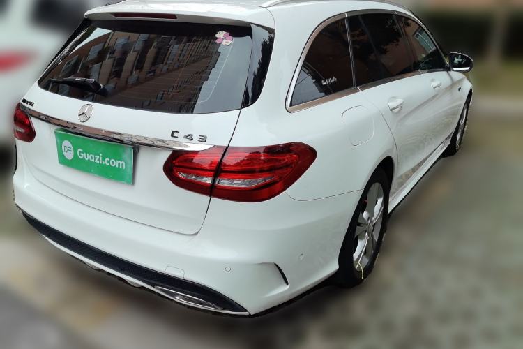 Used Mercedes-Benz C-Class 2017 C 180 Estate Rear Right 45 Deg