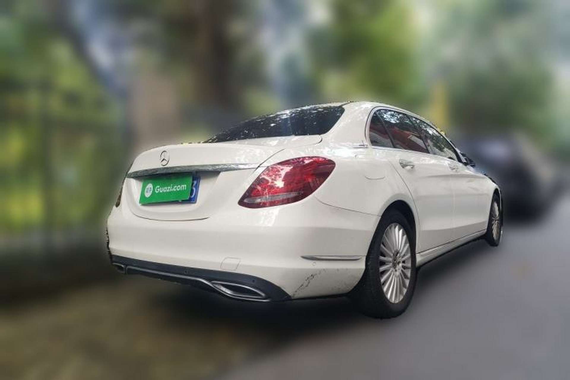 Used Mercedes-Benz C-Class 2017 Facelifted C 180 L Stylish Edition Rear Right 45 Deg