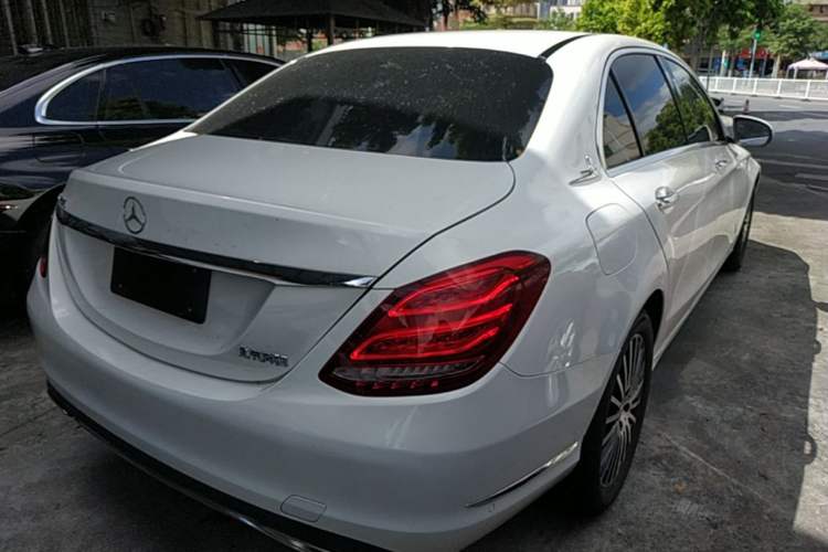 Used Mercedes-Benz C-Class 2017 C 180 L Rear Right 45 Deg