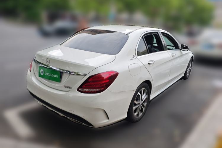 Used Mercedes-Benz C-Class 2017 C 180 L Sport Edition Rear Right 45 Deg