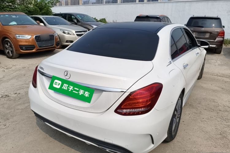 Used Mercedes-Benz C-Class 2017 C 200 L Sport Edition Rear Right 45 Deg