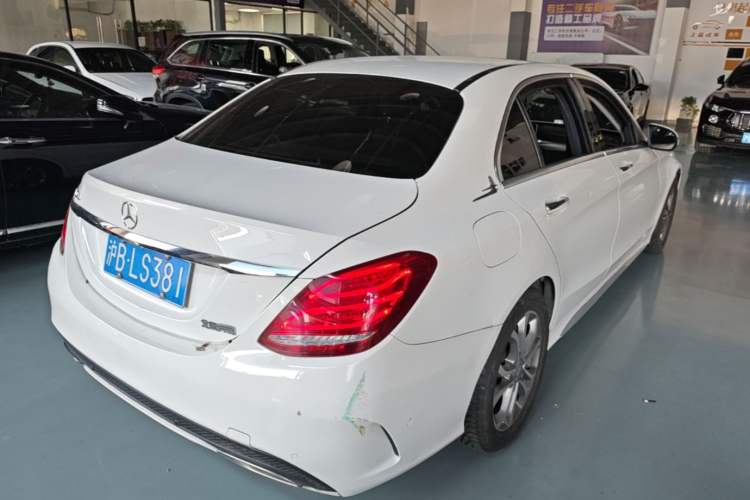 Used Mercedes-Benz C-Class 2017 C 180 L Sport Edition Rear Right 45 Deg