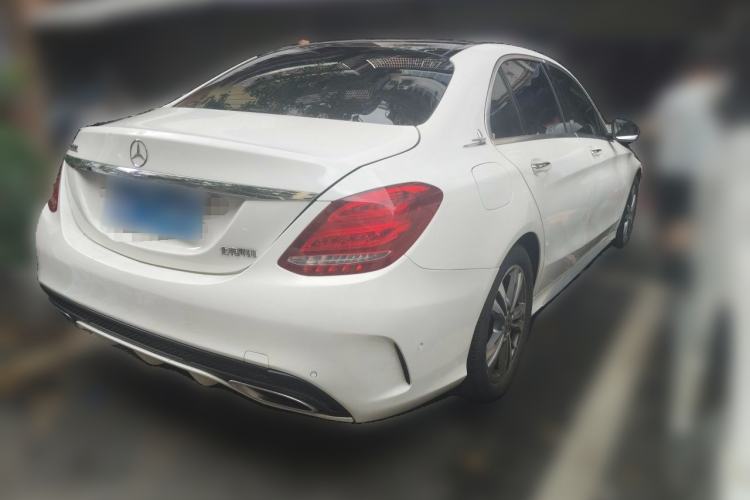 Used Mercedes-Benz C-Class 2017 Facelift C 200 L Sport Edition Rear Right 45 Deg