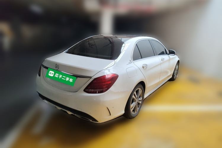 Used Mercedes-Benz C-Class 2017 Facelift C 200 L Sport Edition Rear Right 45 Deg