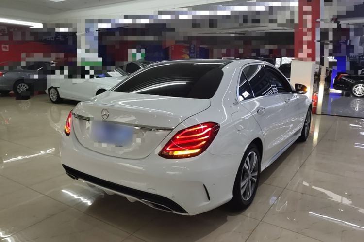 Used Mercedes-Benz C-Class 2017 C 200 L Sport Edition Rear Right 45 Deg