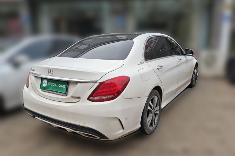 Used Mercedes-Benz C-Class 2017 Facelift C 200 L Sport Edition Rear Right 45 Deg