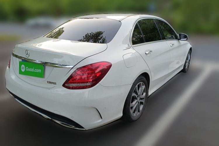 Used Mercedes-Benz C-Class 2017 C 180 L Sport Edition Rear Right 45 Deg