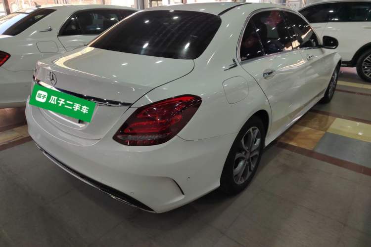 Used Mercedes-Benz C-Class 2017 C 180 L Sport Edition Rear Right 45 Deg