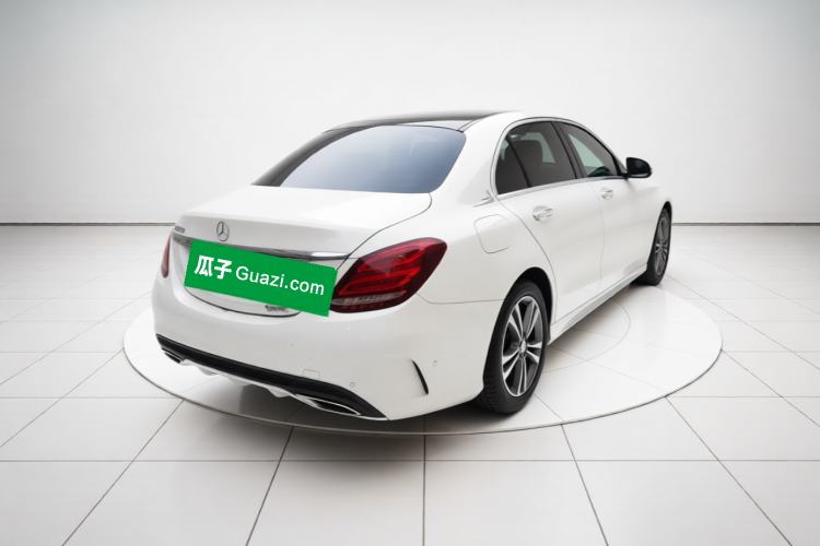 Used Mercedes-Benz C-Class 2017 C 200 L Sport Edition Rear Right 45 Deg