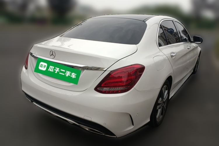 Used Mercedes-Benz C-Class 2017 Facelift C 200 L Sport Edition Rear Right 45 Deg
