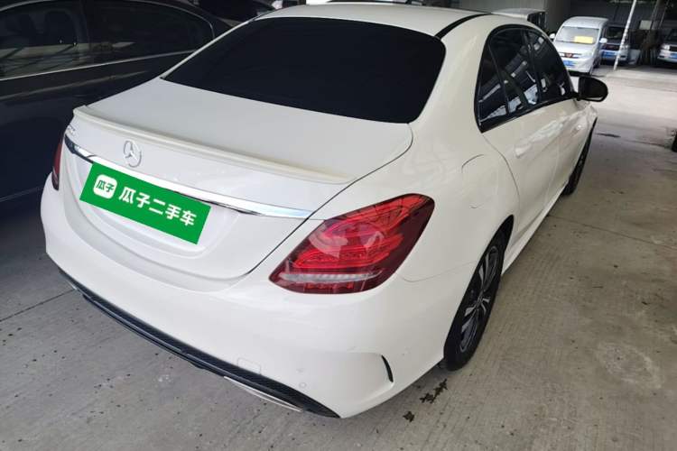 Used Mercedes-Benz C-Class 2017 Restyled C 200 Sport Edition Rear Right 45 Deg