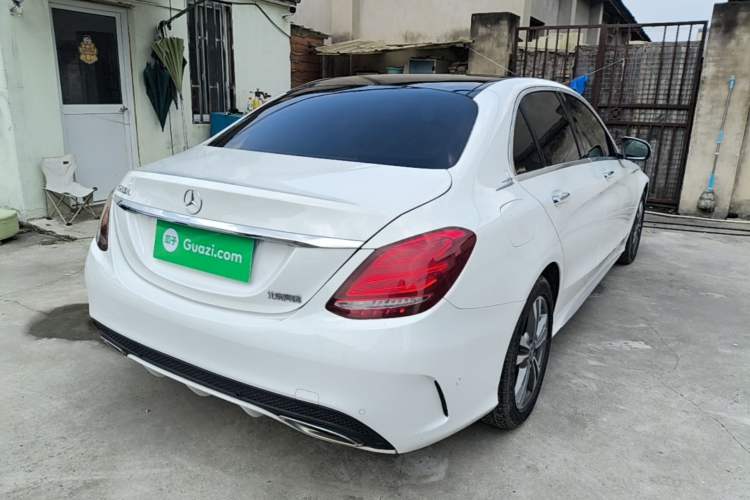 Used Mercedes-Benz C-Class 2017 Facelift C 200 L Sport Edition Rear Right 45 Deg