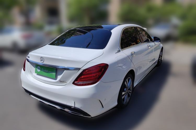 Used Mercedes-Benz C-Class 2017 Facelift C 200 L Sport Edition Rear Right 45 Deg