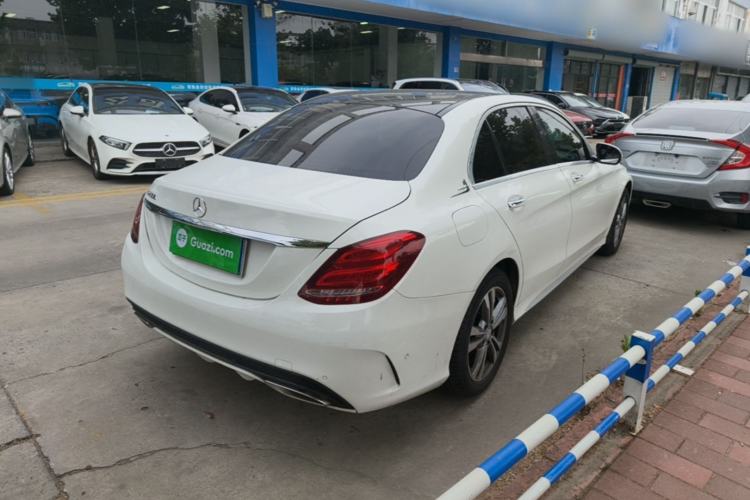 Used Mercedes-Benz C-Class 2017 Facelift C 200 L Sport Edition Rear Right 45 Deg