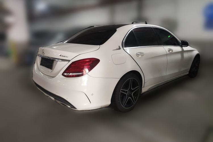 Used Mercedes-Benz C-Class 2017 C 200 L Sport Edition Rear Right 45 Deg