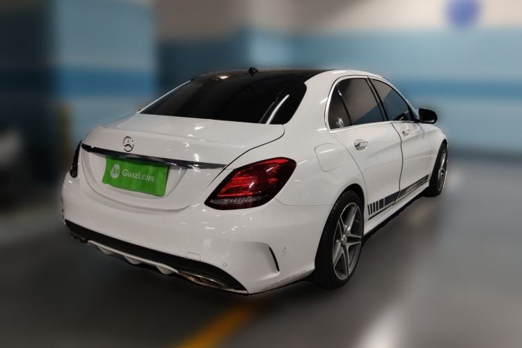 Used Mercedes-Benz C-Class 2017 C 200 L Sport Edition Rear Right 45 Deg