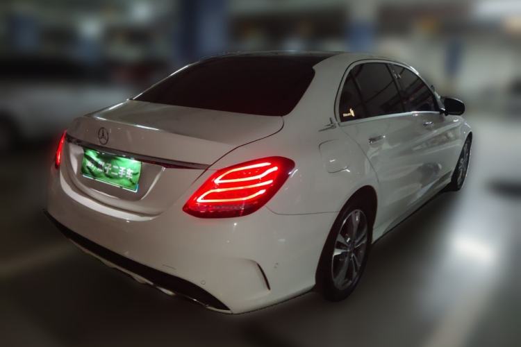 Used Mercedes-Benz C-Class 2017 Facelift C 200 L Sport Edition Rear Right 45 Deg