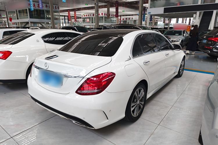 Used Mercedes-Benz C-Class 2017 C 200 L Sport Edition Rear Right 45 Deg