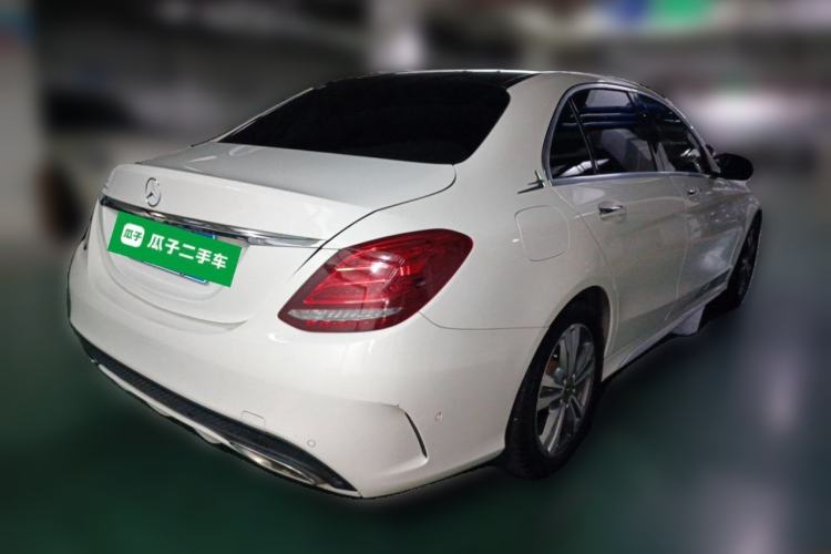 Used Mercedes-Benz C-Class 2017 C 200 L Sport Edition Rear Right 45 Deg