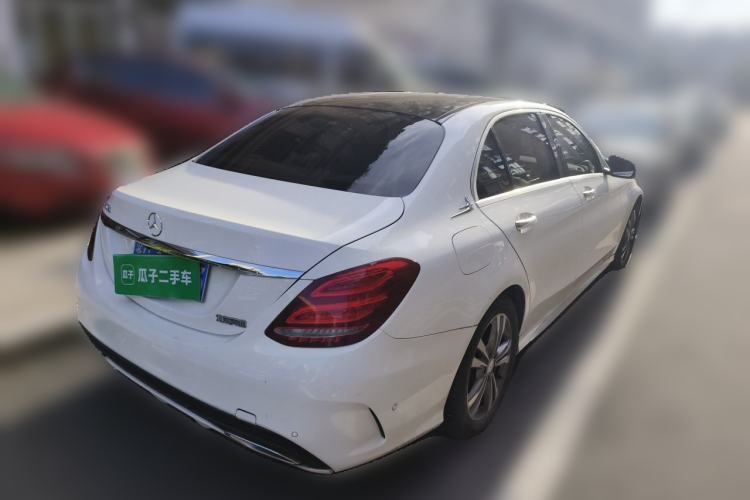 Used Mercedes-Benz C-Class 2017 C 200 L Sport Edition Rear Right 45 Deg