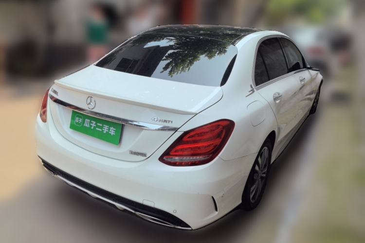 Used Mercedes-Benz C-Class 2017 Facelift C 200 L Sport Edition Rear Right 45 Deg