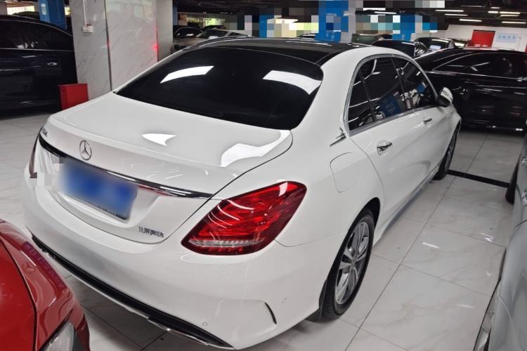 Used Mercedes-Benz C-Class 2017 Facelift C 200 L Sport Edition Rear Right 45 Deg