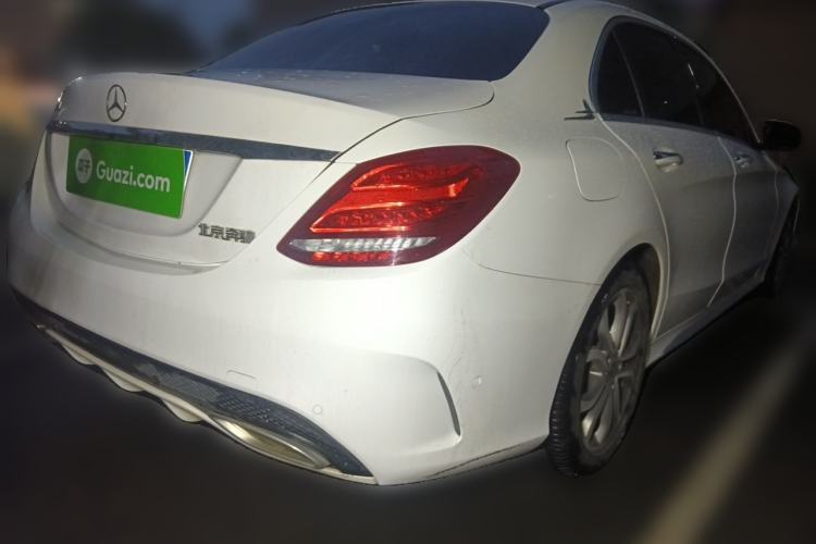 Used Mercedes-Benz C-Class 2017 Facelifted C 180 L Stylish Edition Rear Right 45 Deg