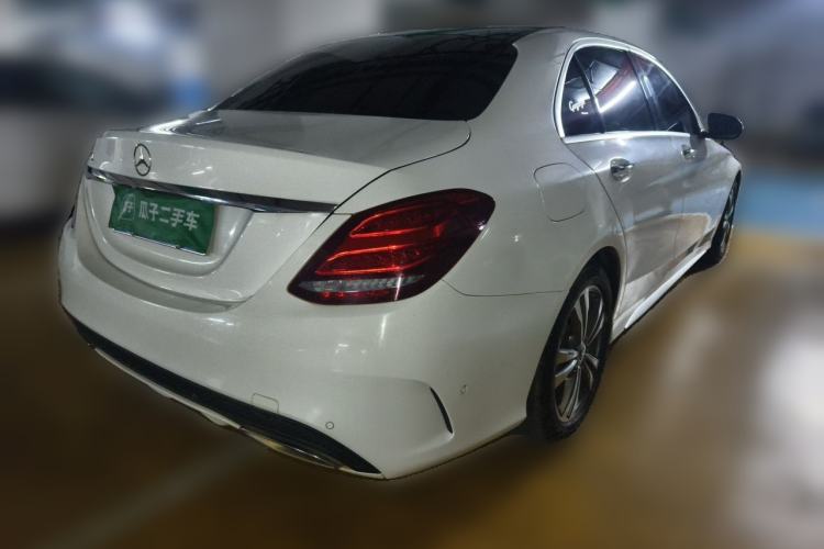 Used Mercedes-Benz C-Class 2017 Facelift C 200 L Sport Edition Rear Right 45 Deg