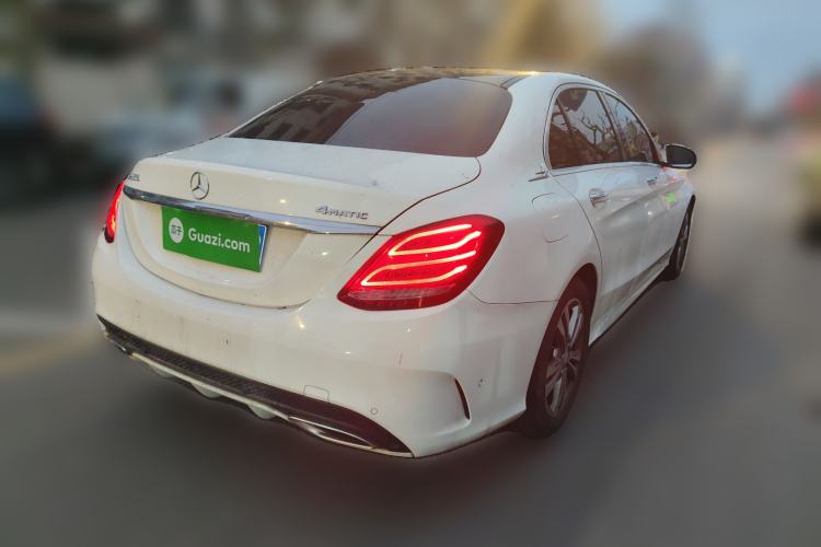 Used Mercedes-Benz C-Class 2017 C 200 L Sport Edition Rear Right 45 Deg
