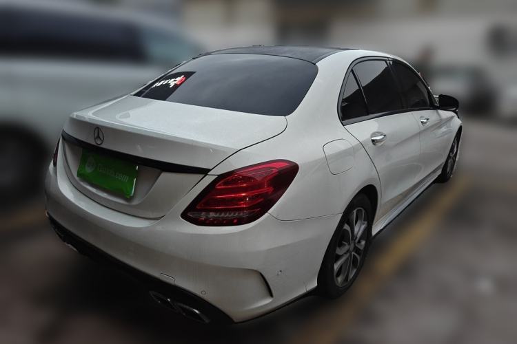 Used Mercedes-Benz C-Class 2017 C 180 L Sport Edition Rear Right 45 Deg